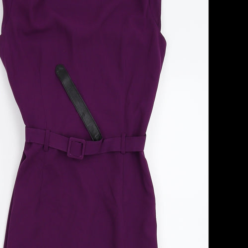 Banana Republic Womens Purple   Fit & Flare  Size 12