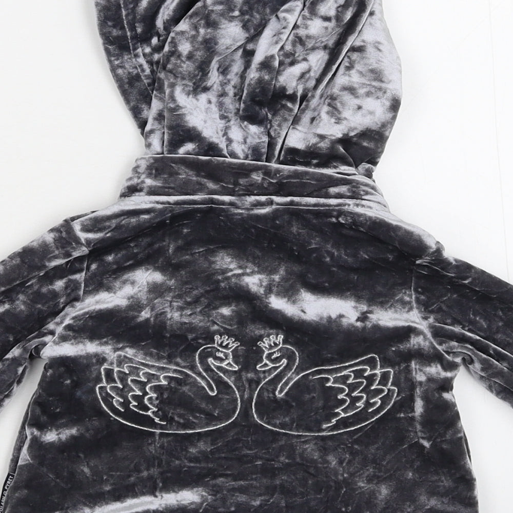 Polarn O. Pyret Girls Silver   Jacket  Size 12-18 Months