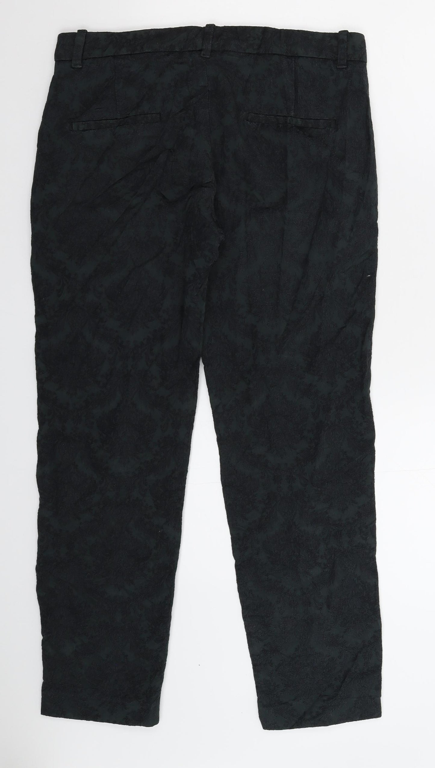 Zara Womens Black   Trousers  Size M L27 in