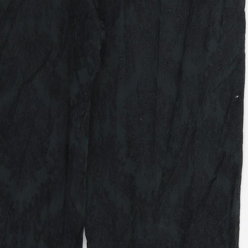 Zara Womens Black   Trousers  Size M L27 in