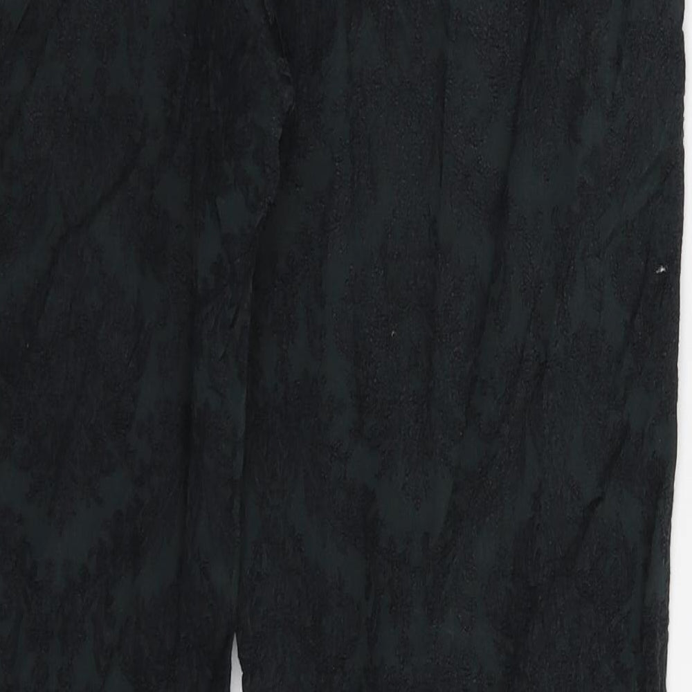 Zara Womens Black   Trousers  Size M L27 in