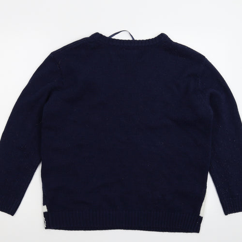 Atmosphere Womens Blue  Knit Pullover Jumper Size M
