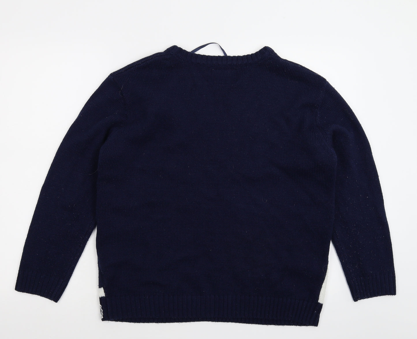 Atmosphere Womens Blue  Knit Pullover Jumper Size M