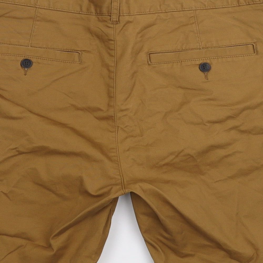 Easy Mens Brown   Chino Shorts Size 36