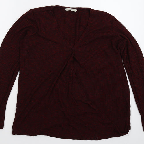 George Womens Brown  Knit Pullover Jumper Size 12