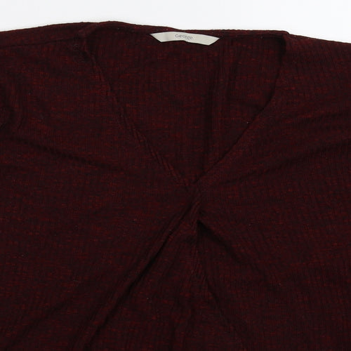 George Womens Brown  Knit Pullover Jumper Size 12