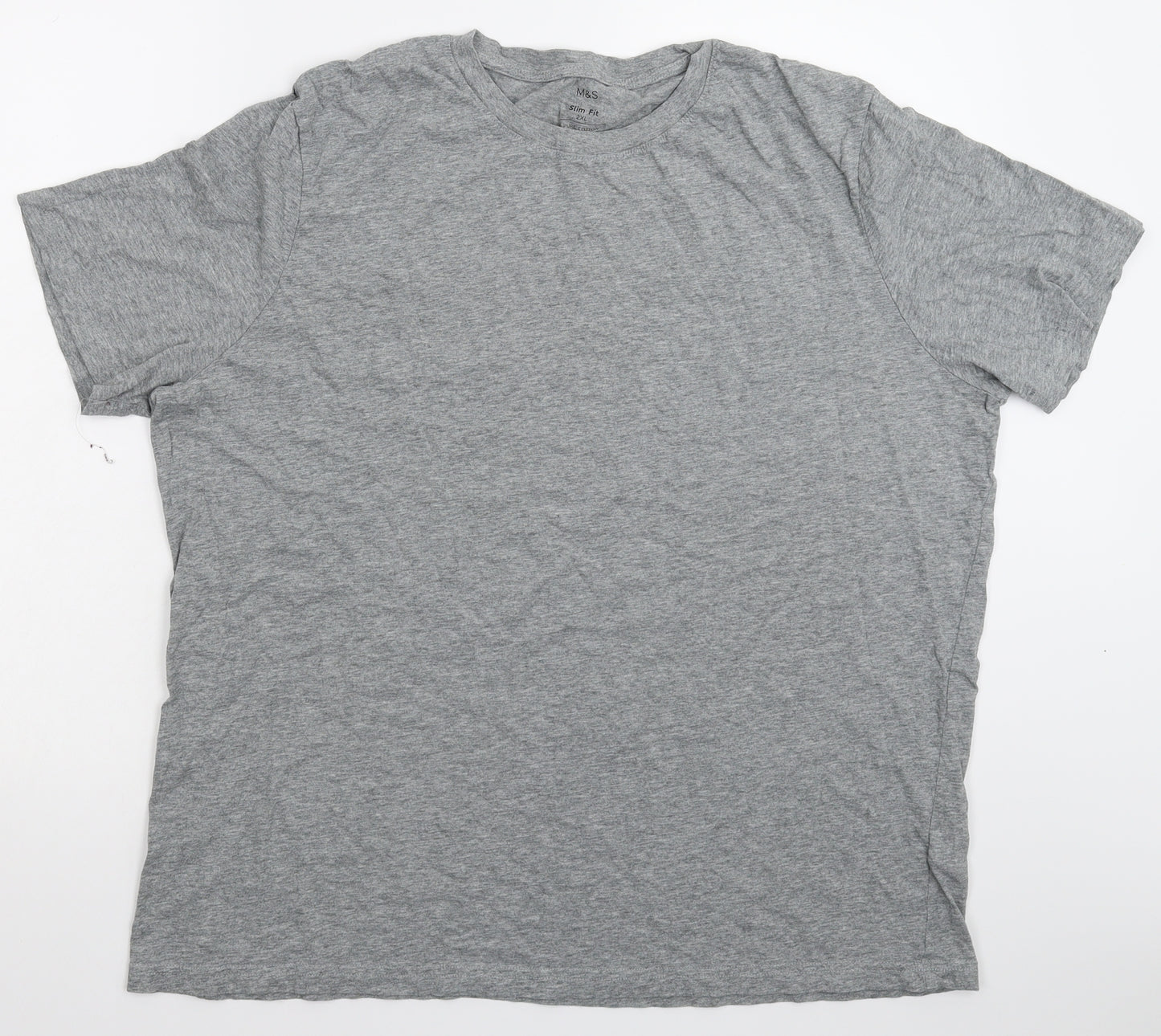 Marks and Spencer Mens Grey    T-Shirt Size 2XL
