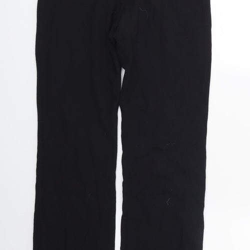 Marks and Spencer Mens Black   Jogger Trousers Size 16 L27 in