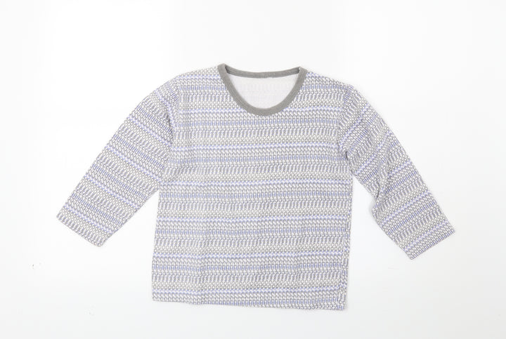 Preworn Girls Blue   Pullover Sweatshirt Size M