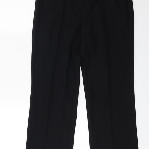Marks and Spencer Womens Black   Trousers  Size 12 L27 in
