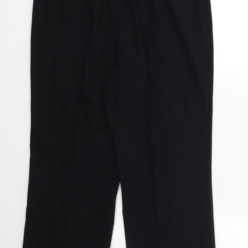Marks and Spencer Womens Black   Trousers  Size 12 L27 in