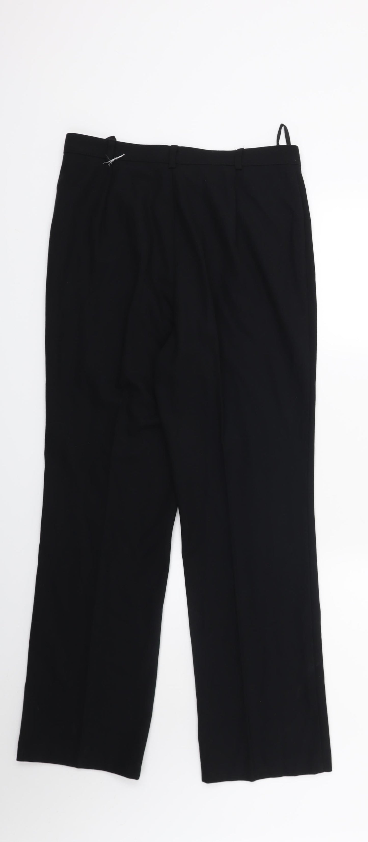 Marks and Spencer Womens Black   Trousers  Size 12 L27 in
