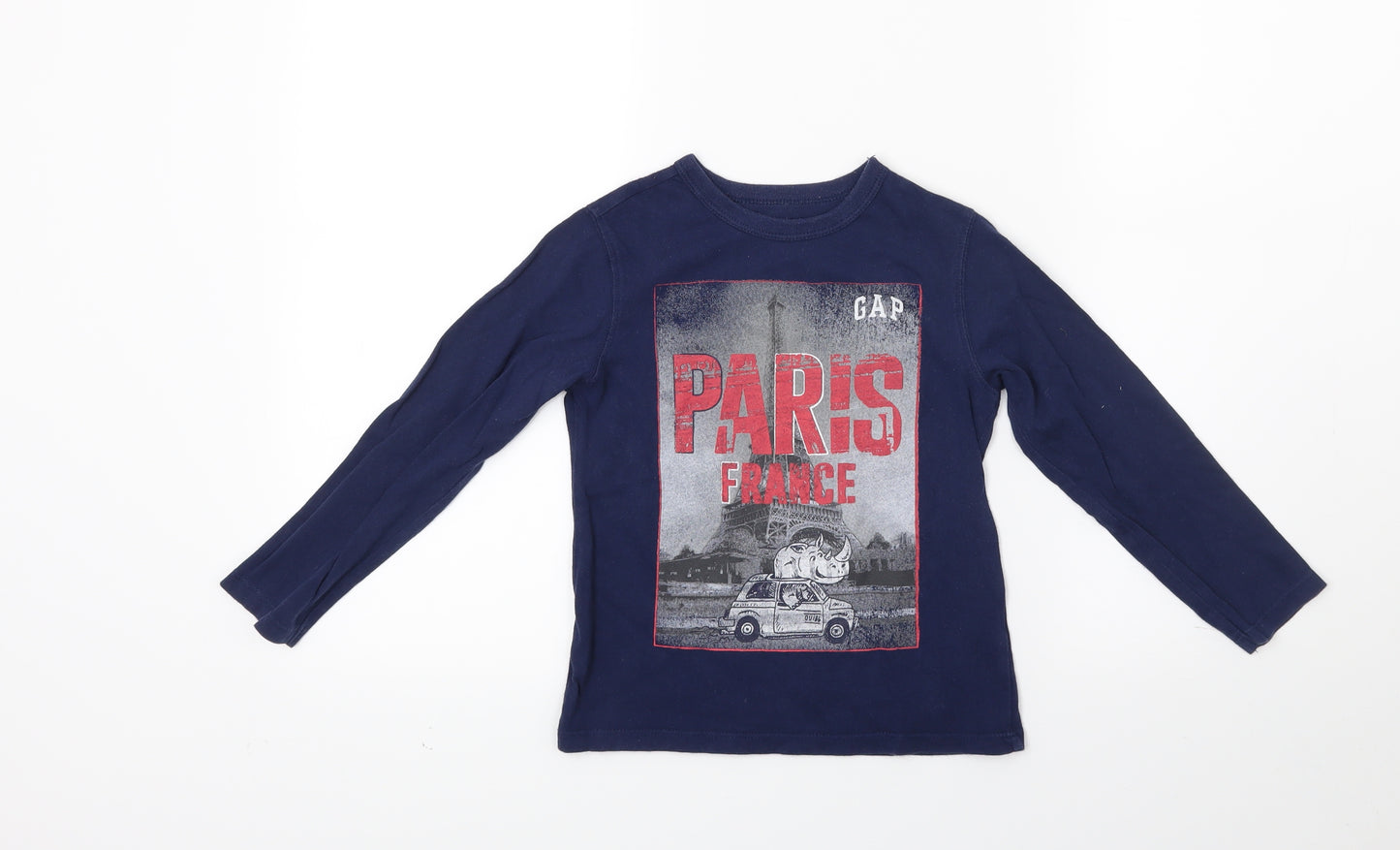 Gap Boys Blue   Pullover Sweatshirt Size 5 Years  - Paris