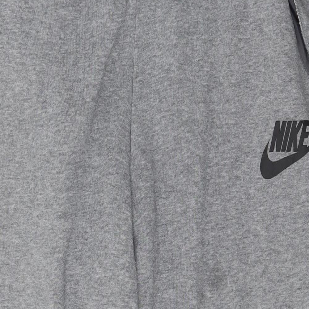 Nike Womens Grey   Jogger Trousers Size L L23 in
