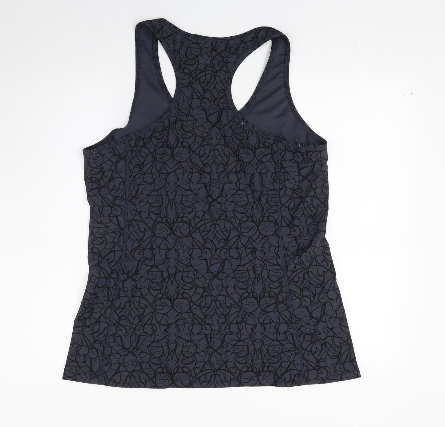 NEXT Womens Grey Floral  Basic Tank Size 18