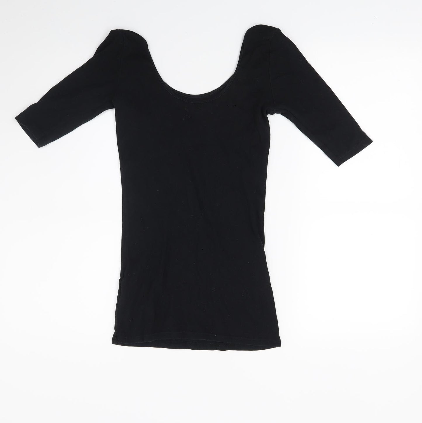 Dorothy Perkins Womens Black   Basic T-Shirt Size 8