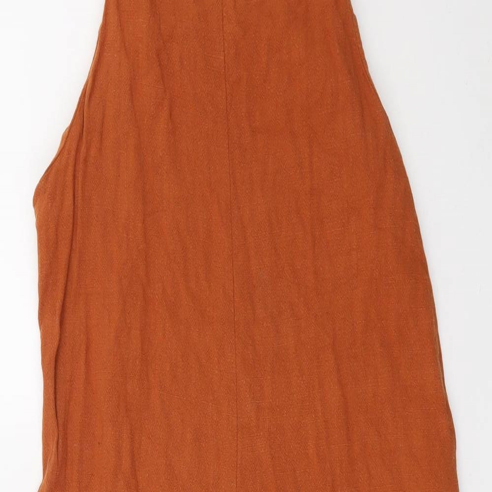 New Lokk Womens Brown   Bodysuit One-Piece Size 12 L20 in