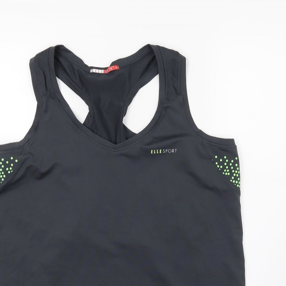 Elle Sport Womens Grey   Basic Tank Size XL