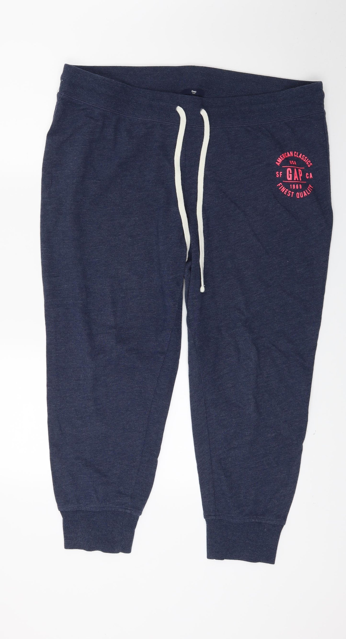 Gap Mens Blue   Jogger Trousers Size XL L23 in - Croped
