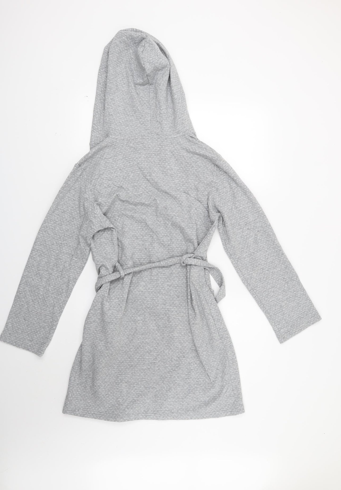 George Womens Grey Striped  Top Gown Size M