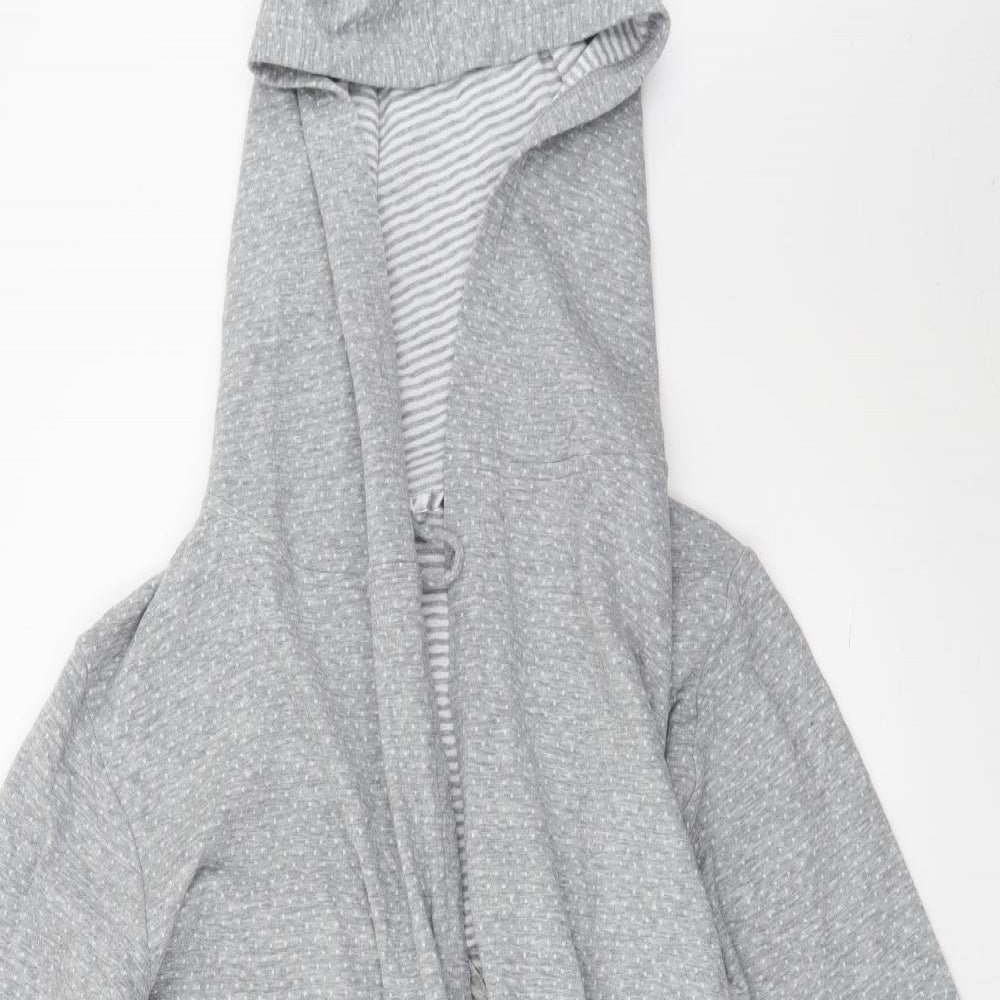 George Womens Grey Striped  Top Gown Size M