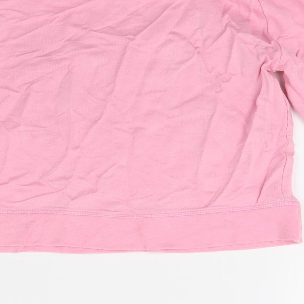 Pineapple Girls Pink   Pullover Sweatshirt Size 9-10 Years  - 79 Pineapple