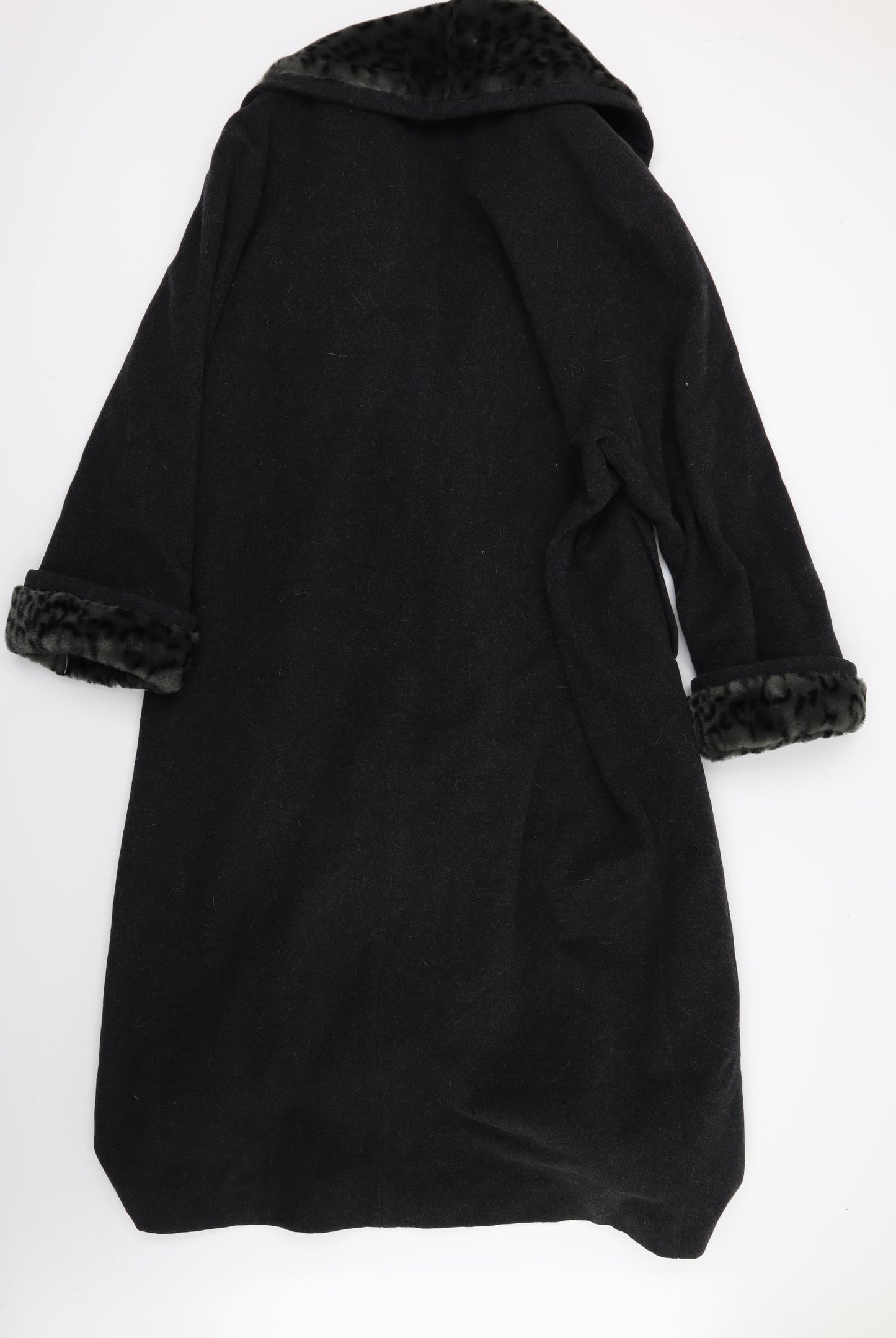 NuAge Womens Grey   Overcoat Coat Size 16