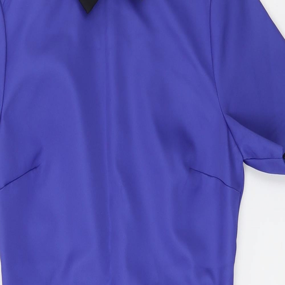 Definitions Womens Blue   A-Line  Size 10