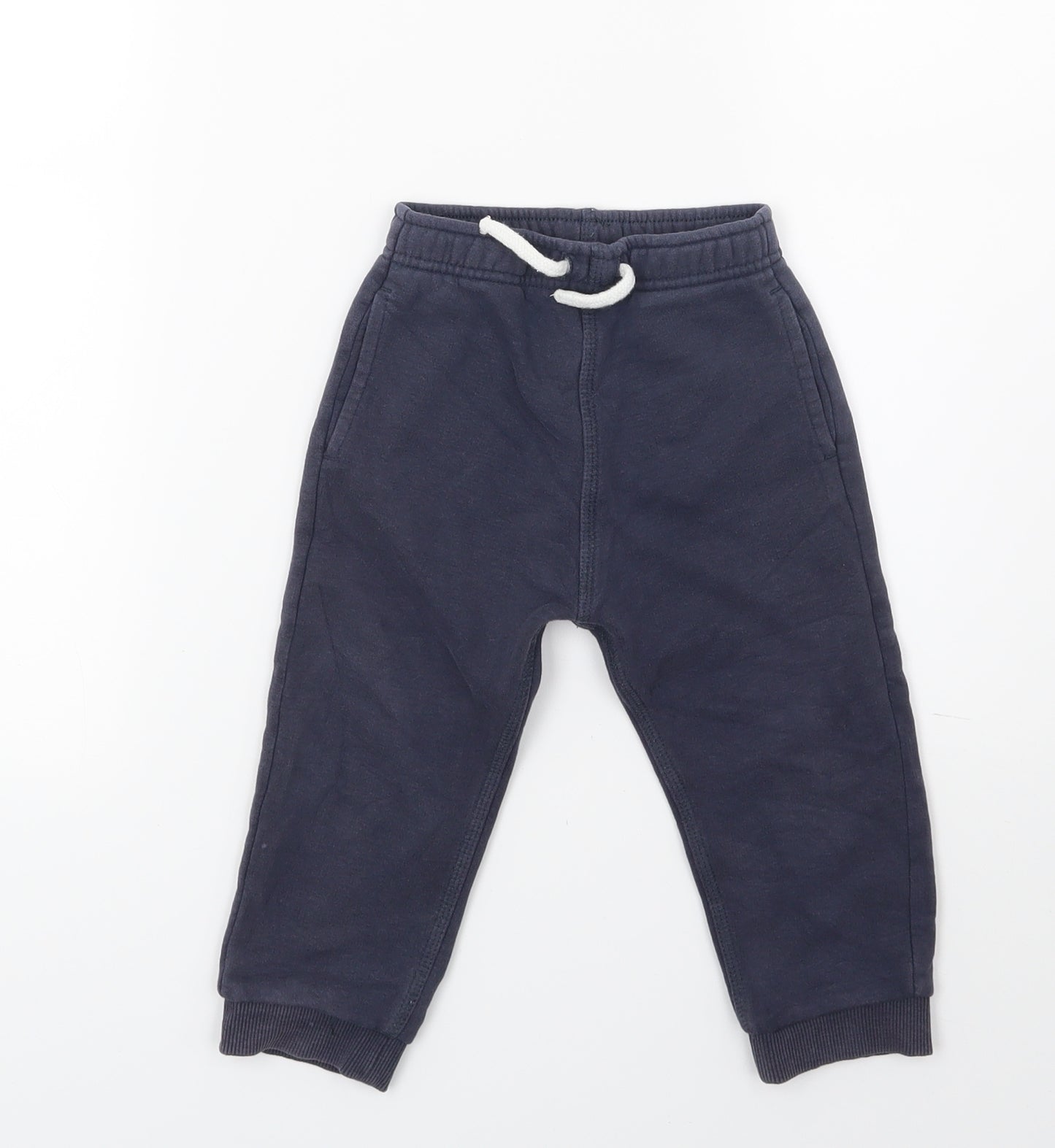 Nutmeg Boys Blue   Jogger Trousers Size 12-18 Months