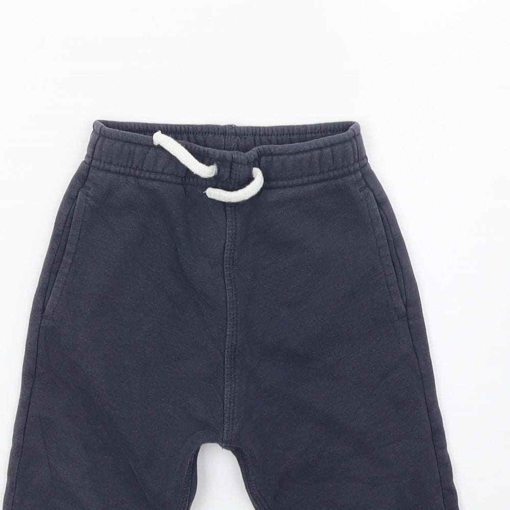 Nutmeg Boys Blue   Jogger Trousers Size 12-18 Months