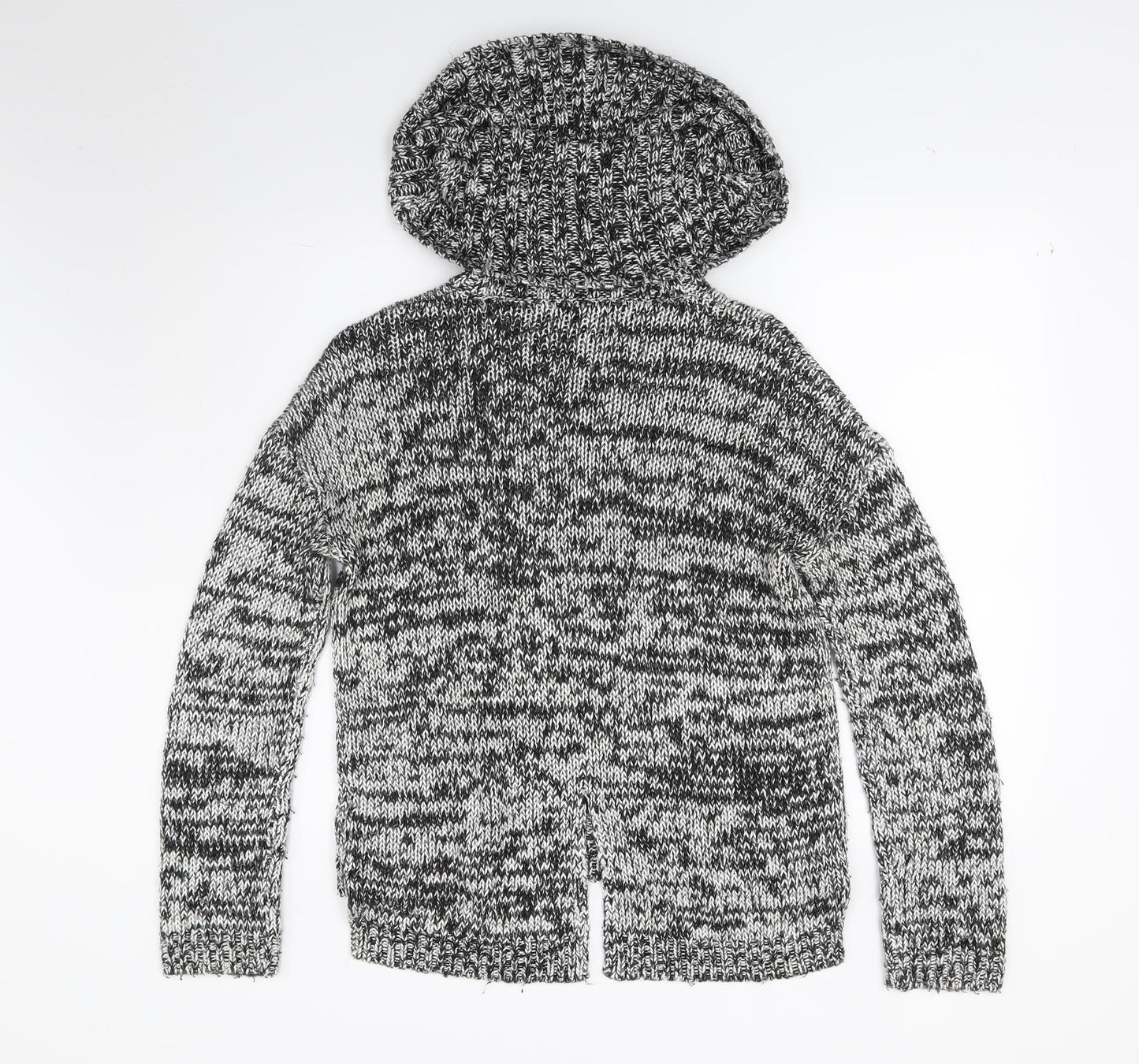 Topshop Womens Grey  Knit Pullover Jumper Size 10