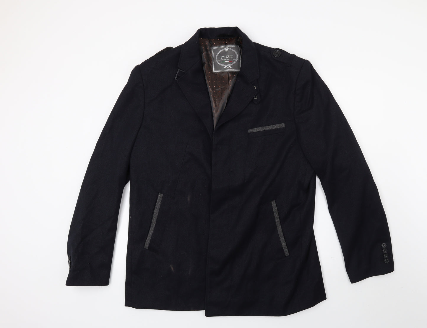 Voeut Milano Mens Blue   Jacket Blazer Size 48