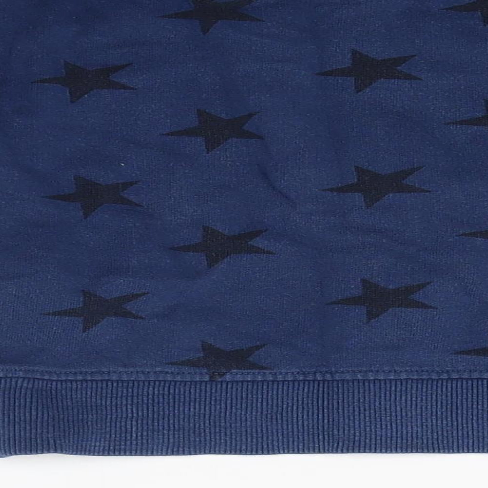NEXT Boys Blue   Pullover Sweatshirt Size 2 Years  - Star print