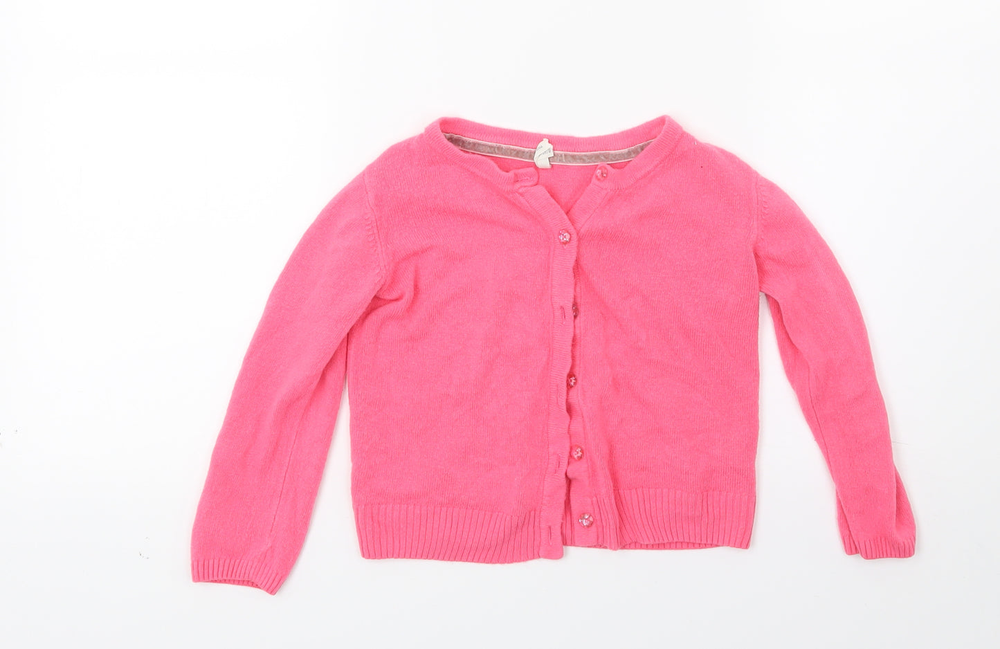 Young Dimension Girls Pink   Cardigan Jumper Size 4-5 Years