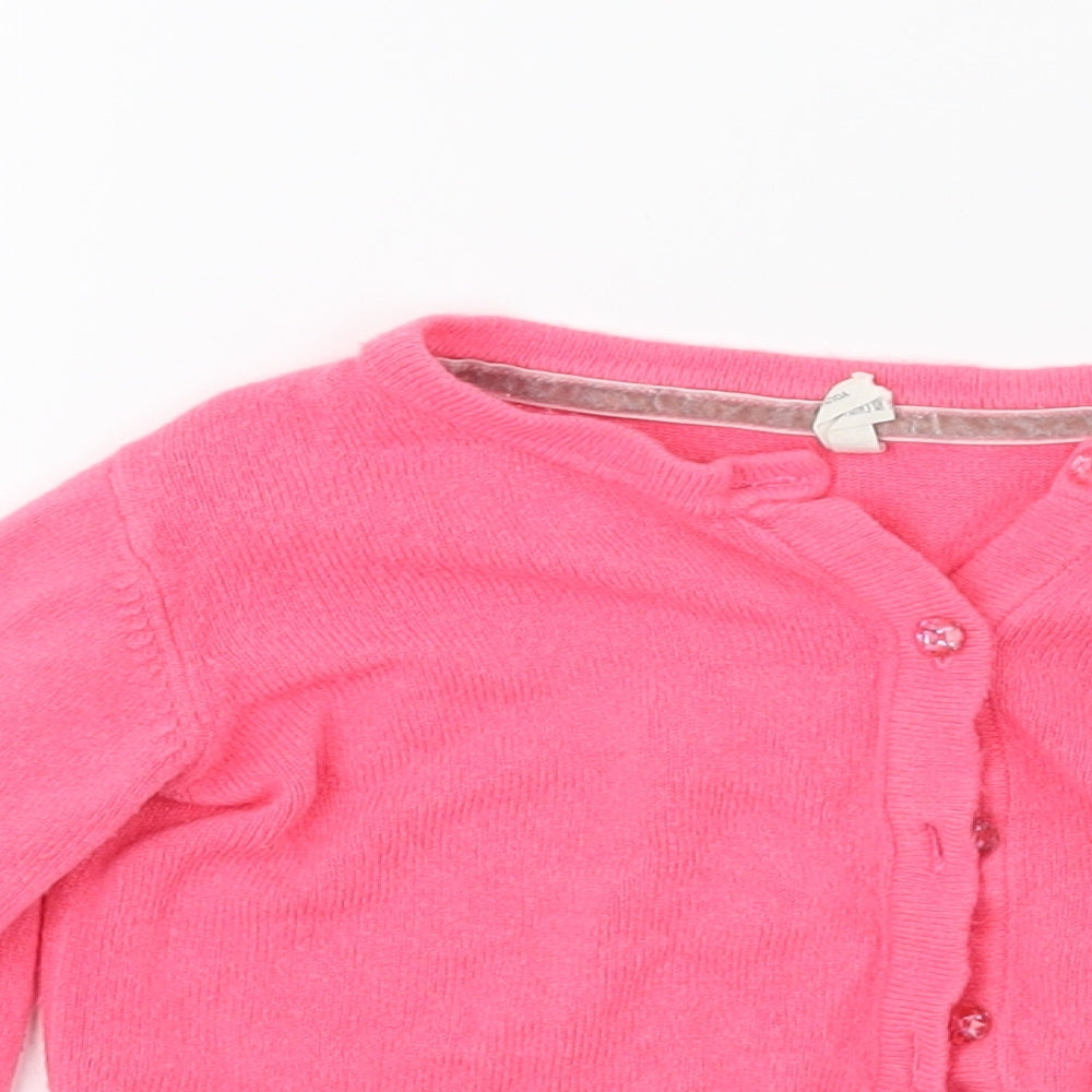 Young Dimension Girls Pink   Cardigan Jumper Size 4-5 Years