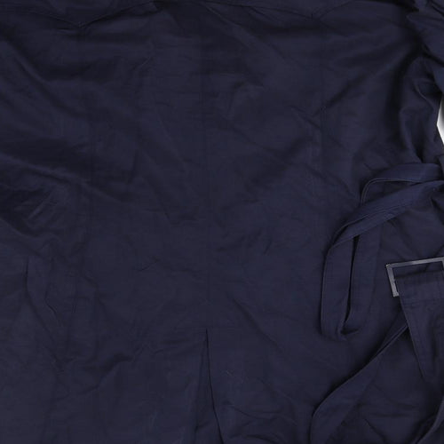 Punt Roma Womens Blue   Overcoat Coat Size 14