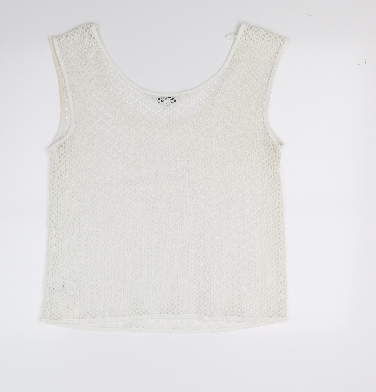 NEXT Womens White   Basic Tank Size 10