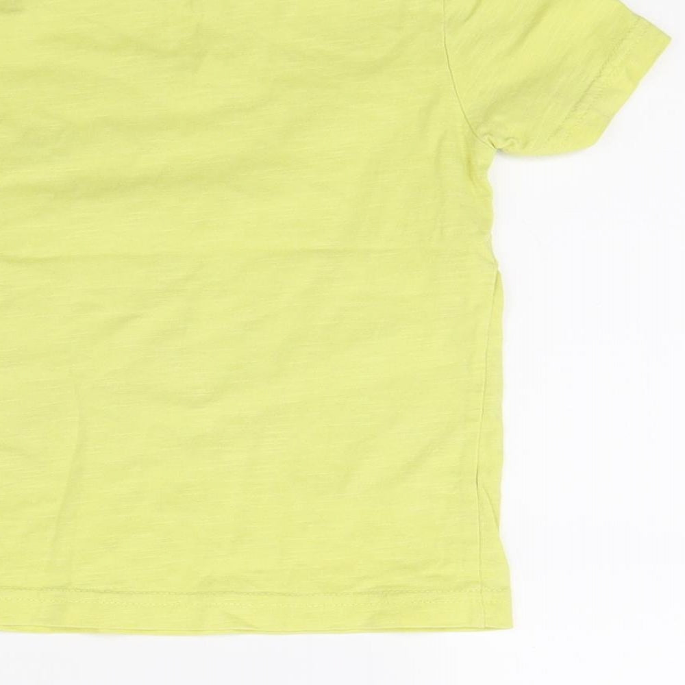 Nutmeg Boys Yellow   Basic T-Shirt Size 2-3 Years
