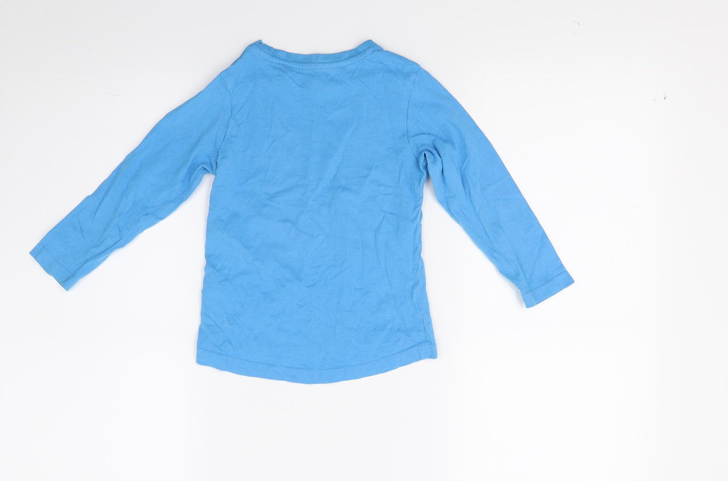 Nutmeg Boys Blue   Jersey T-Shirt Size 2-3 Years  - Tractor