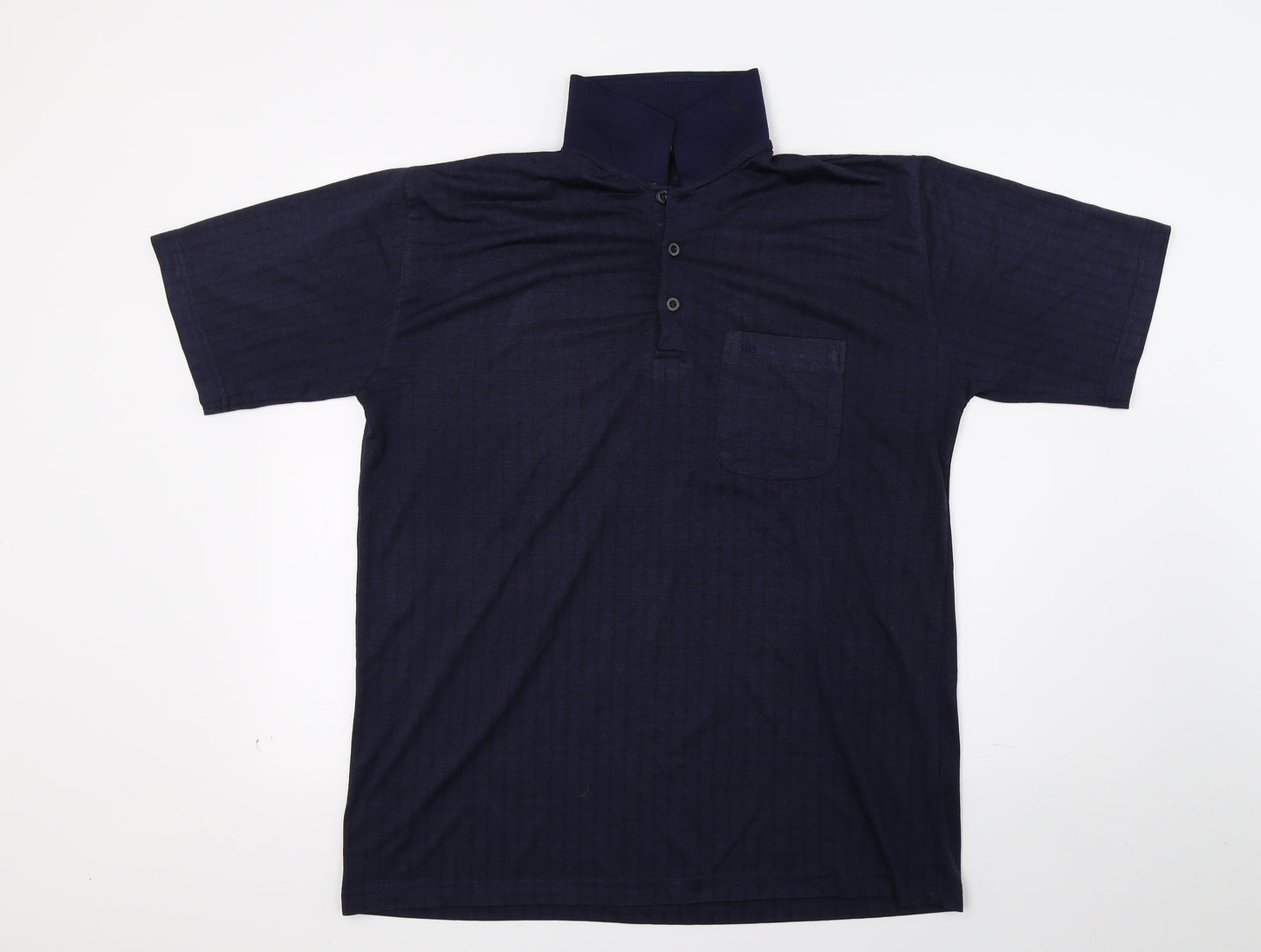 Li Bai Jia Mens Blue    Polo Size L