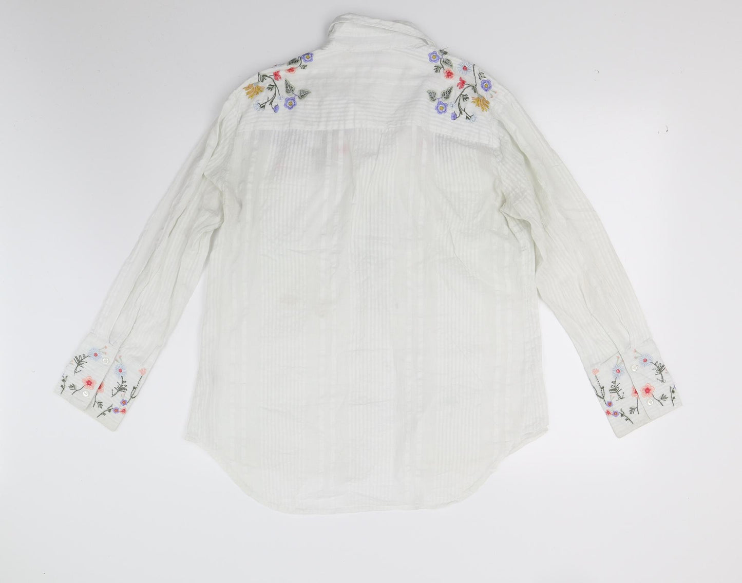 George Womens White   Basic Blouse Size 12