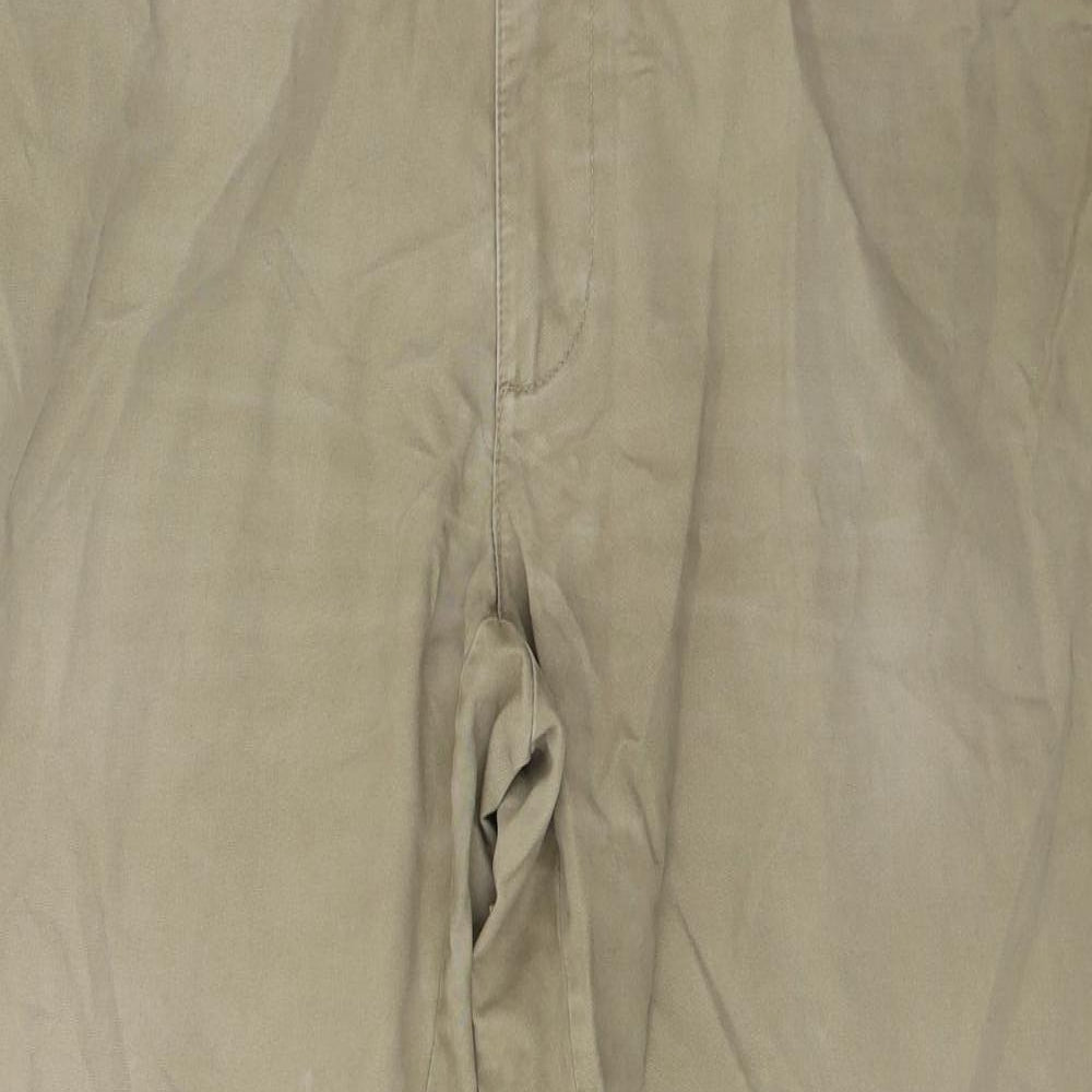 Marks and Spencer Mens Beige   Chino Trousers Size 38 L29 in