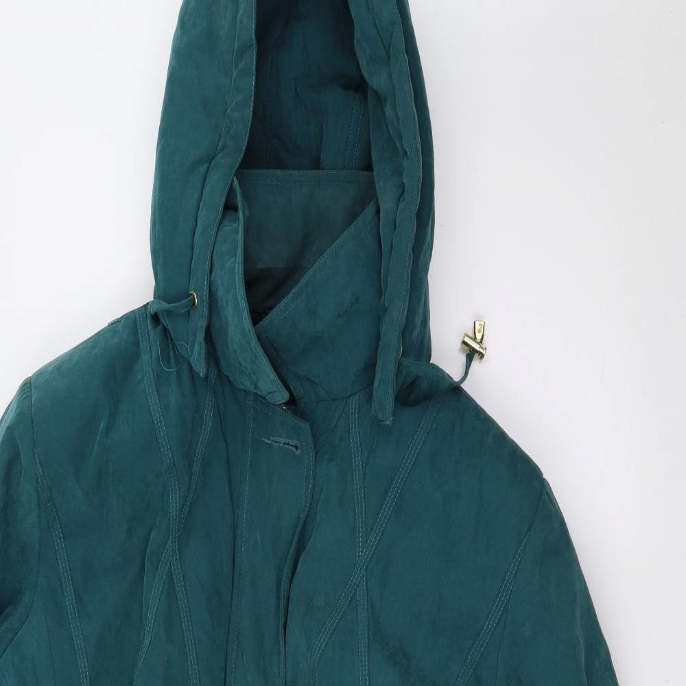 Damart Womens Green   Jacket Coat Size 18
