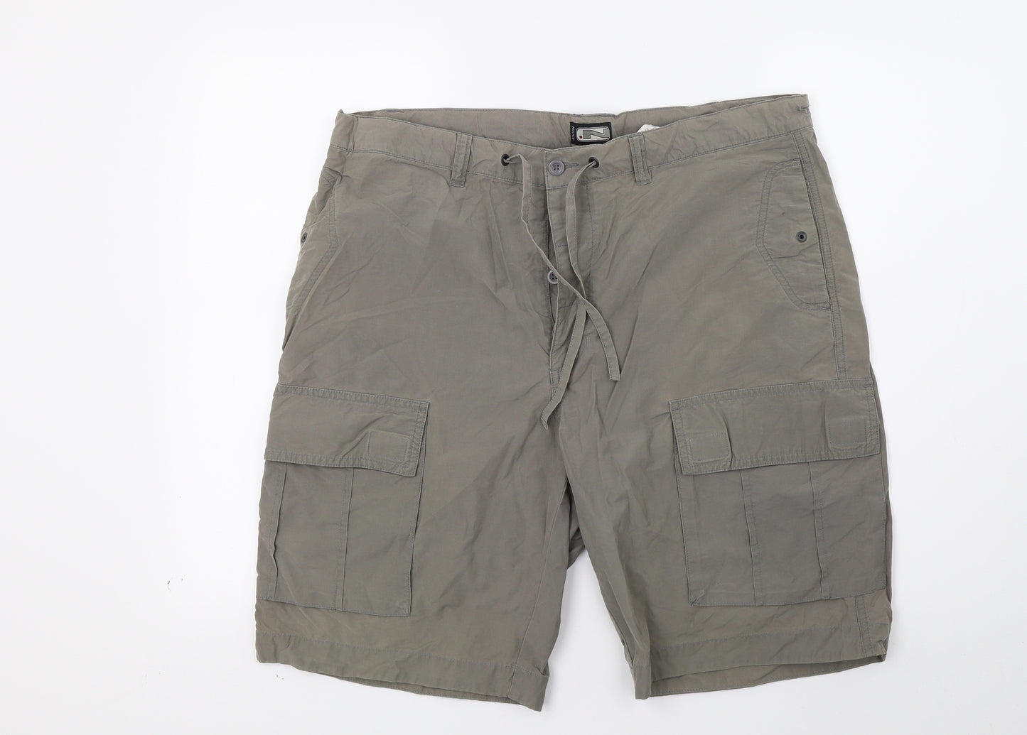 NEXT Mens Green   Cargo Shorts Size L