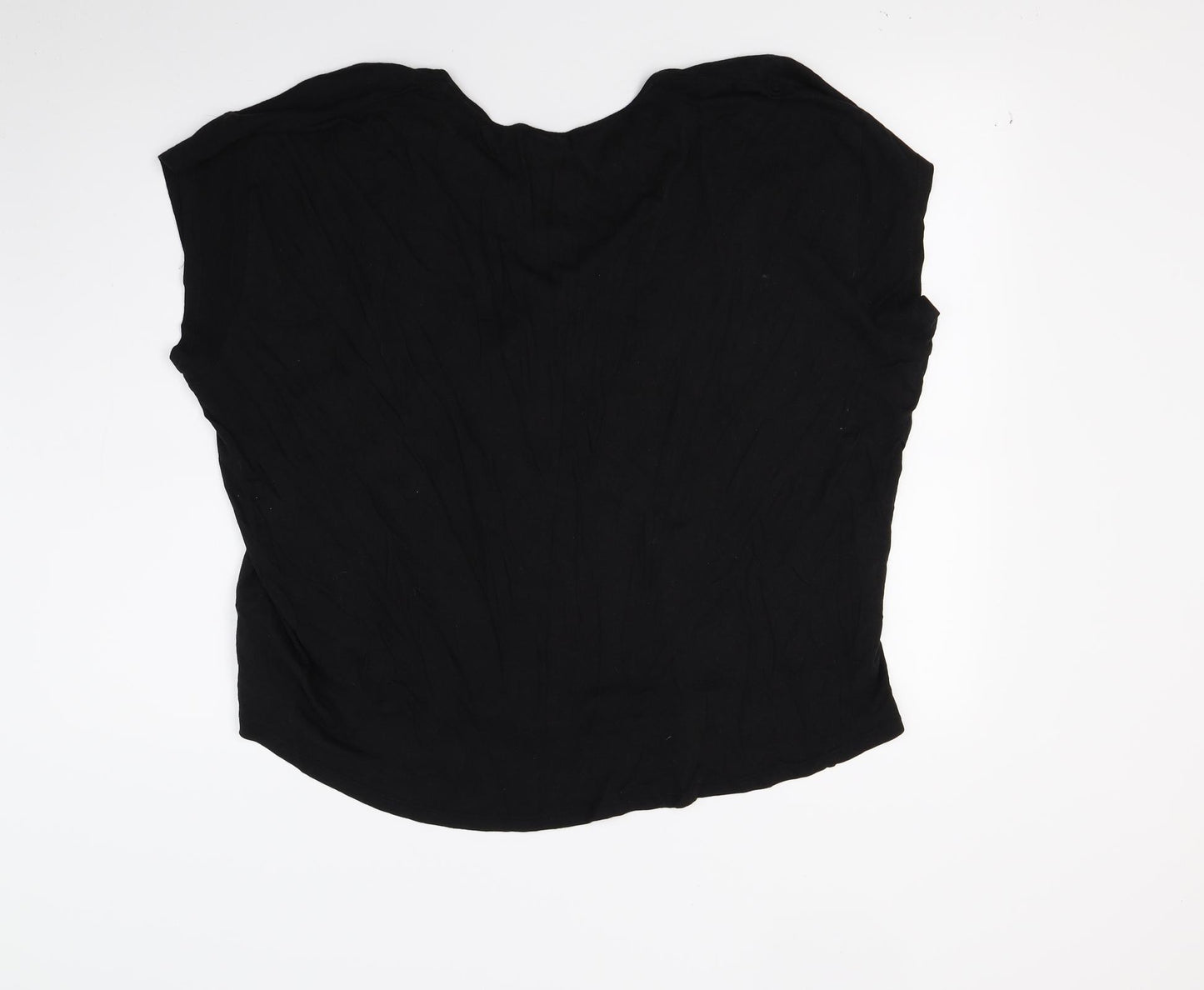 New Look Womens Black   Basic T-Shirt Size 22