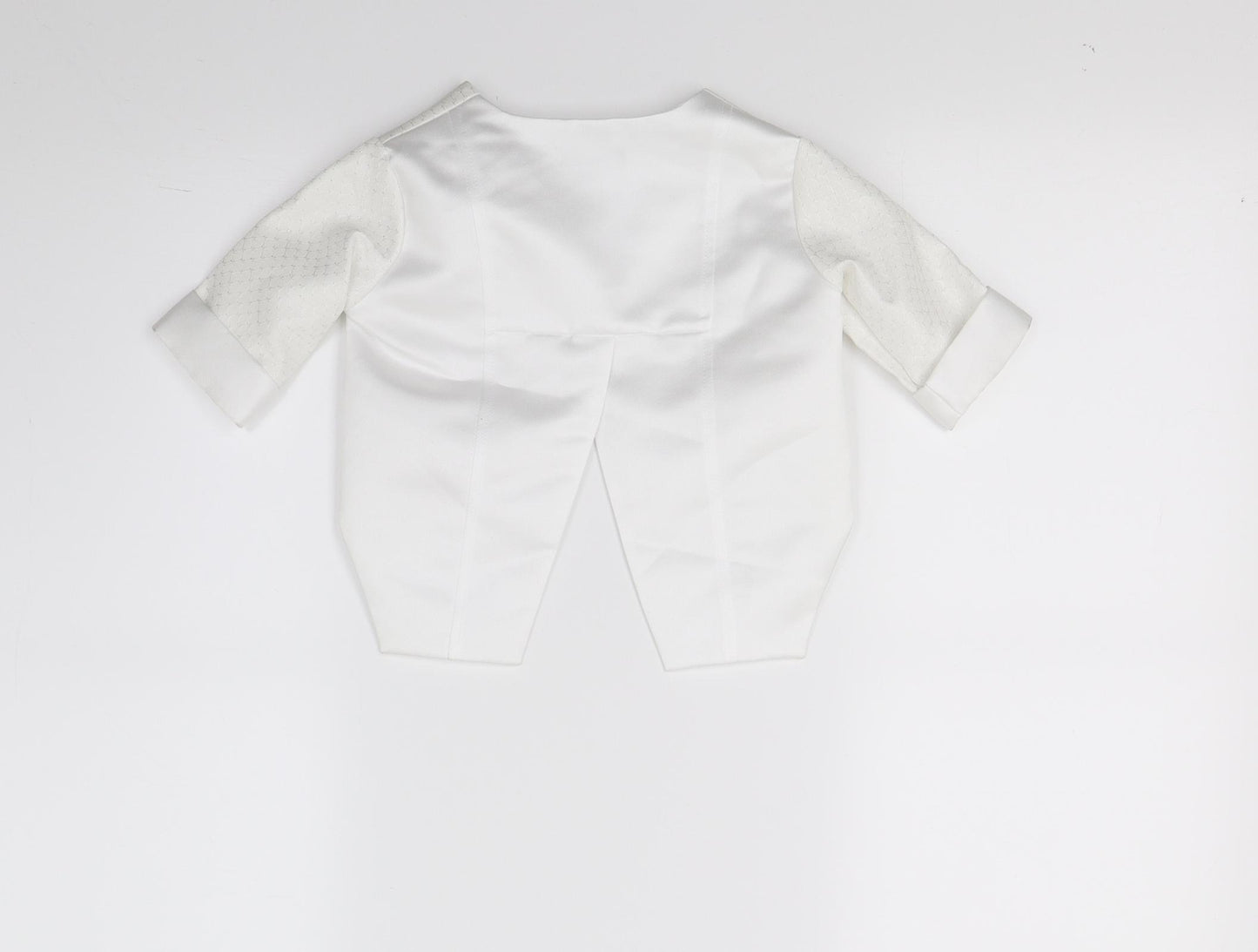 VivaKi Boys White   Jacket  Size 3-6 Months