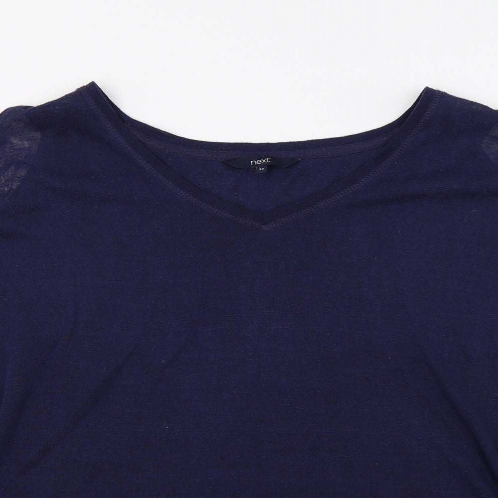 NEXT Womens Blue   Basic T-Shirt Size 20