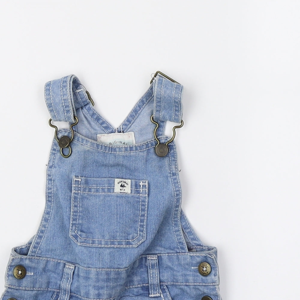 MANTARAY PRODUCTS Girls Blue  Denim A-Line  Size 12-18 Months