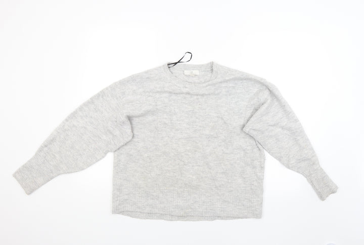 H&M Womens Grey   Pullover Jumper Size M