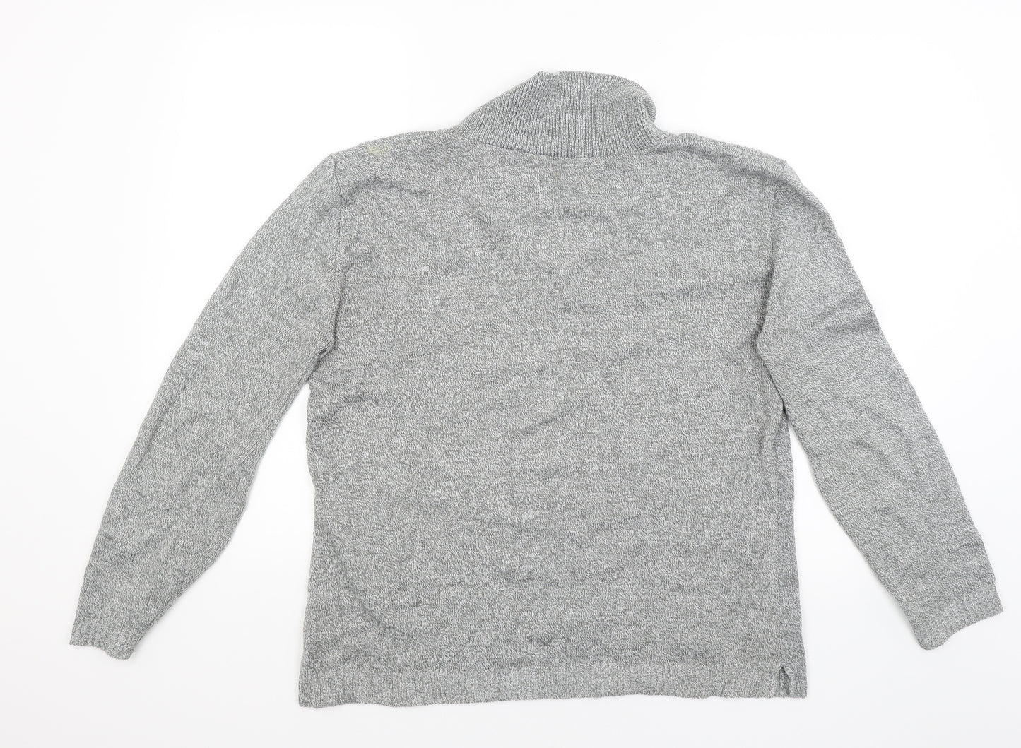 Touch Mens Grey   Pullover Jumper Size M
